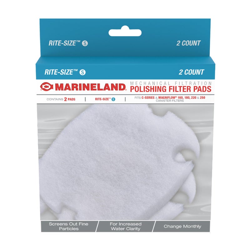 MarineLand Polishing Filter Pads, Mechanical Filtration for Canister Filters - Image 1